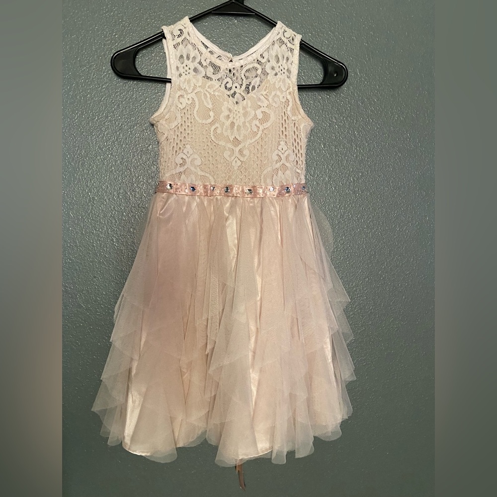 Girls Light Pink Dress
